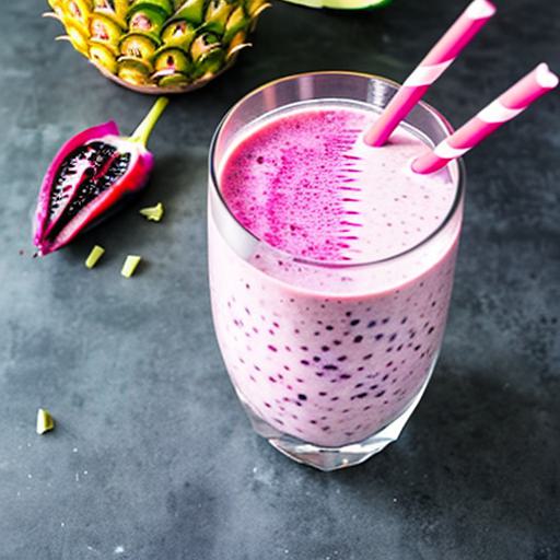 Dragon Fruit Pineapple Smoothie